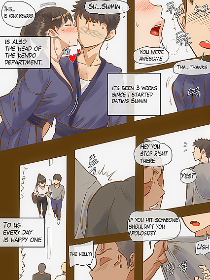 Busty Kendo Girl 18+ Tied Up and Fucked While Boy 18+friend Watches - NTR Porn Comics