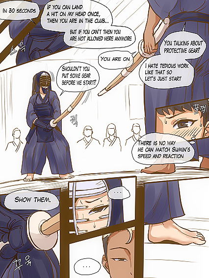Busty Kendo Girl 18+ Tied Up and Fucked While Boy 18+friend Watches - NTR Porn Comics