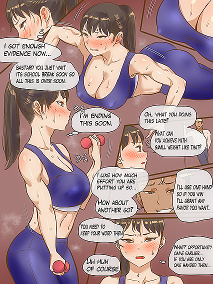 Busty Kendo Girl 18+ Tied Up and Fucked While Boy 18+friend Watches - NTR Porn Comics