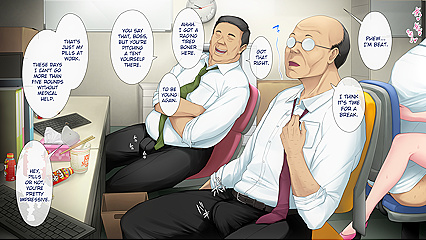 Busty Secretary Gets Fucked Daily by Pervy Businessmen in Office Sex Comics