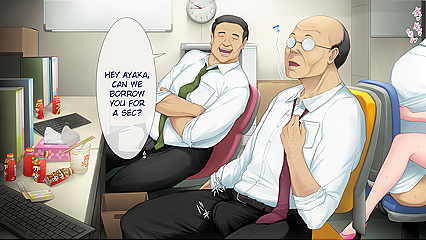 Busty Secretary Gets Fucked Daily by Pervy Businessmen in Office Sex Comics