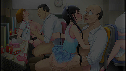 Busty Secretary Gets Fucked Daily by Pervy Businessmen in Office Sex Comics