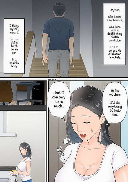 Good Mom Succumbs to Son's Big Dick in Erotic Hentai Mother-Son Fantasy