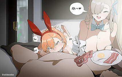 Bunny Girl 18+s Get Their Pussies Destroyed by Big Cock - 12 Steamy Pics