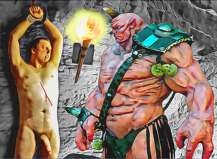 Gay Erotic Art Fantasies – 3 Seductive Altered Images