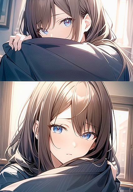 Blue Hour Warmth – Side View Anime hentai Pleasure