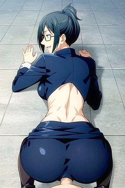 Maki Zenin from Jujutsu Kaisen Shows Off Her Medium Ass in Horny Hentai AI Images