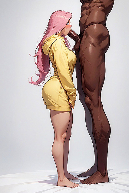 Huge Veiny Cock Pounding Errtet in Hoodie Hentai Picture