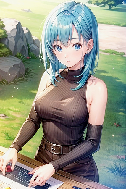 Bulma from Dragon Ball Z Seduces in Sultry Hentai Images