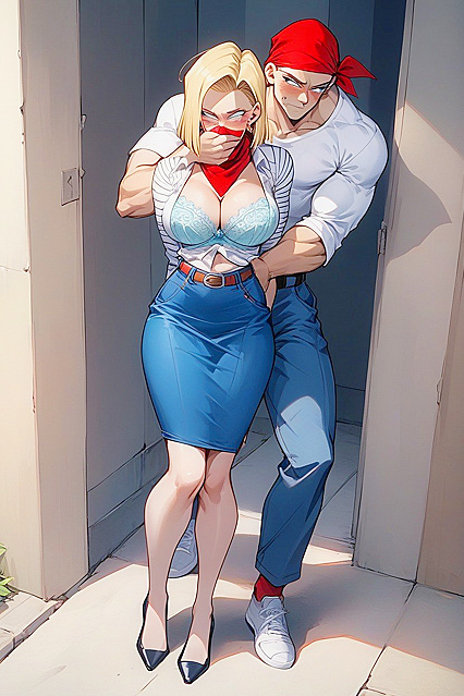 Chloroformed Woman in Full Body Lacy Bra for  Hentai Pleasure