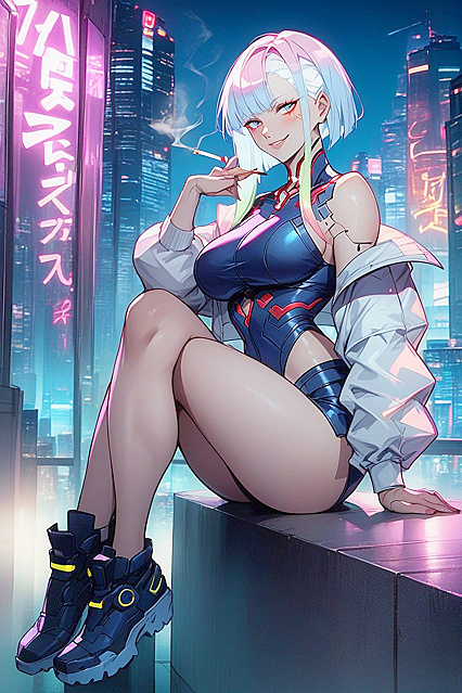 Perfect Tits and Full Body Detail inMind-Bending Hentai AI Picture