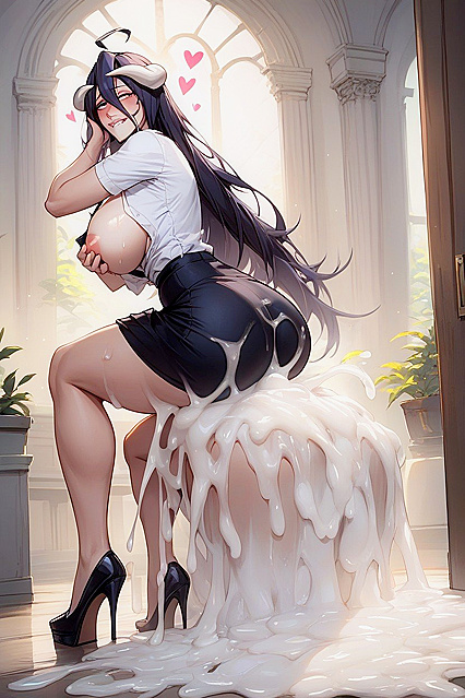 Dogeza Position with Wet Pussy and Garter Belt inSTEAMy Hentai Picture