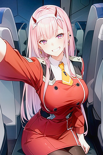 Girl 18+ in Hoodie, Beanie, and Necklace Gets naughty in Hentai Picture