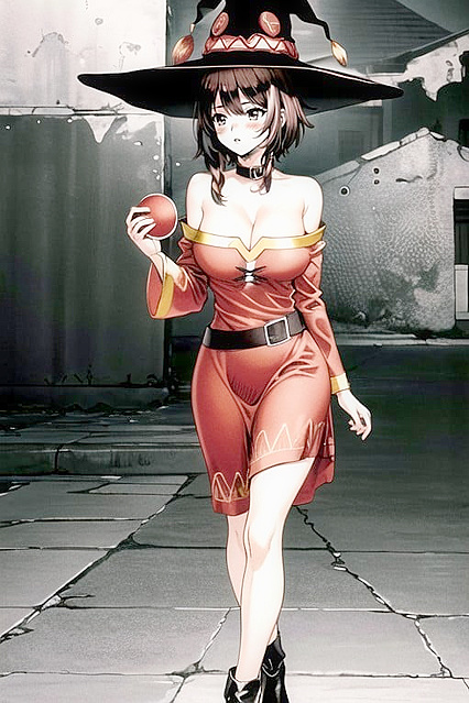 Full-bodied Armored Beauty Shows Off Her Rounded Ass in HOT Hentai Picture