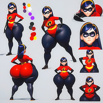 Massive-Ass Picture from Every Angle in Extreme Hentai Images