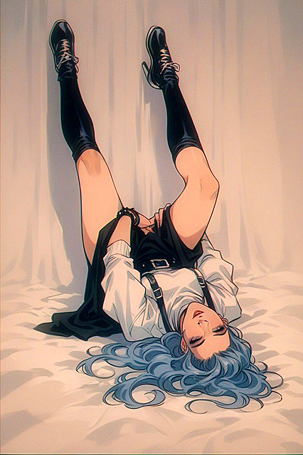 Raven from Titans and Poison Ivy from DC Comics in Steaming Hentai Picture