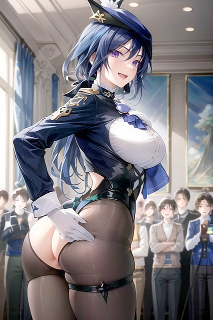 Cute Girl 18+ in Blouse Gets Pleasured with Unique Anatomy in hentai AIPorn