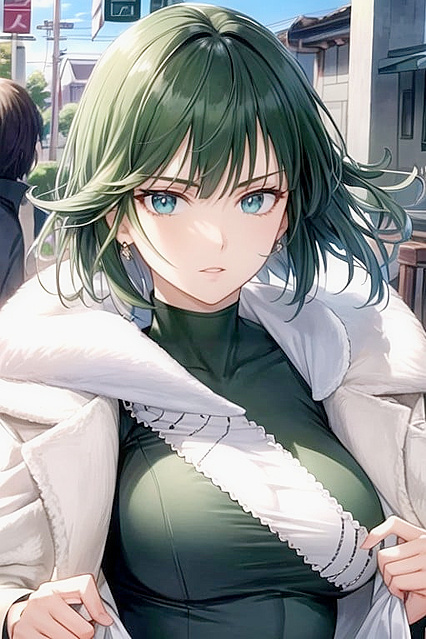 Fubuki from One Punch Man Takes on  Hentai Pleasure