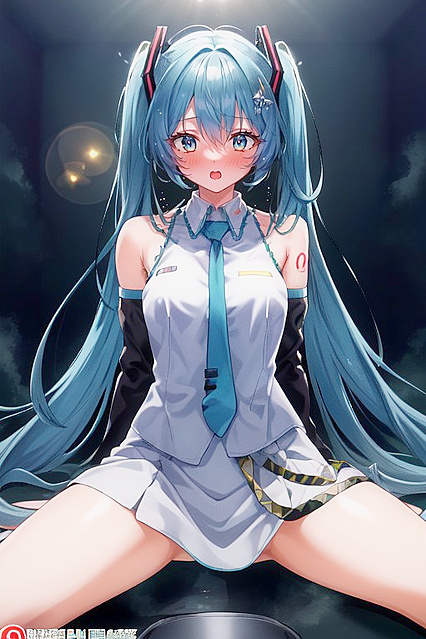 Mouth Agape in Ultra-Detailed Hentai AI Picture