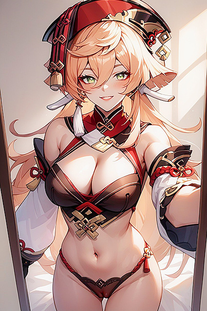 Yanfei from Genshin Impact Shows Off Her Naughty Side in Seductive 20s Hentai Picture