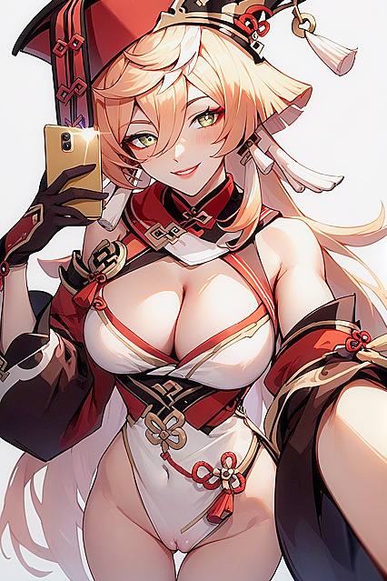 Mind-Bending Hentai Selfies Showcasing Cleavage and Camel Toe Seduction