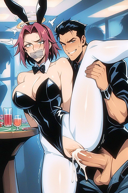Fit-Assed Beauty Shows Off Long Legs and Sweaty Picture in Hentai AI Porn