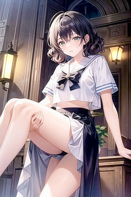 Princess Carrie with Raven Locks Twisted in Curvy hentai Picture