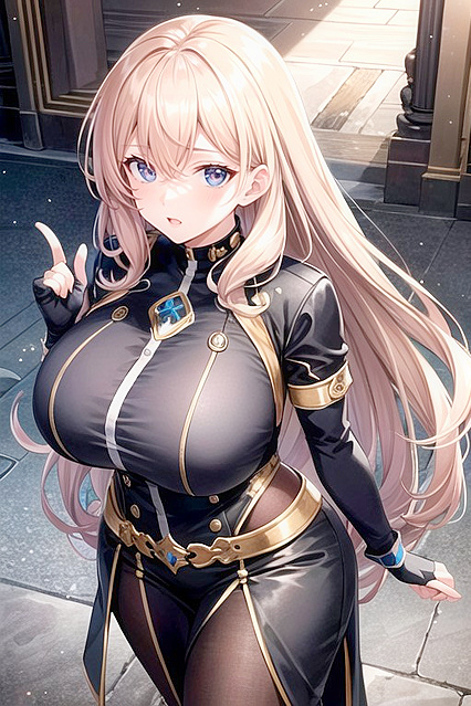 Permed Hairstyle Takes Center Stage in Top-Down Long-Length Hentai Picture