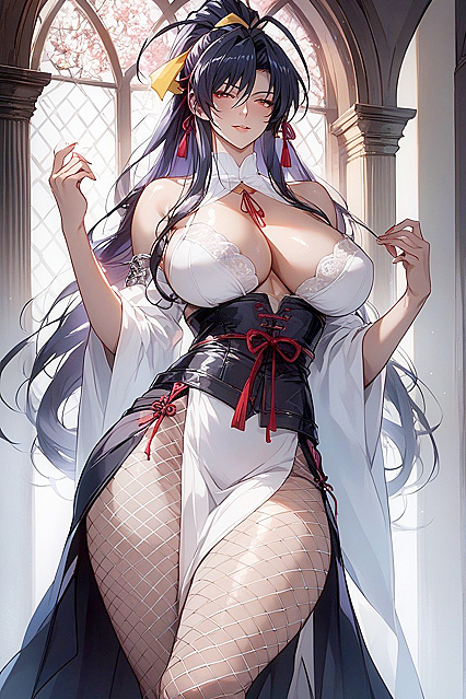Busty Model Takes On Long-Length Picture in Steamy Hentai Fantasy