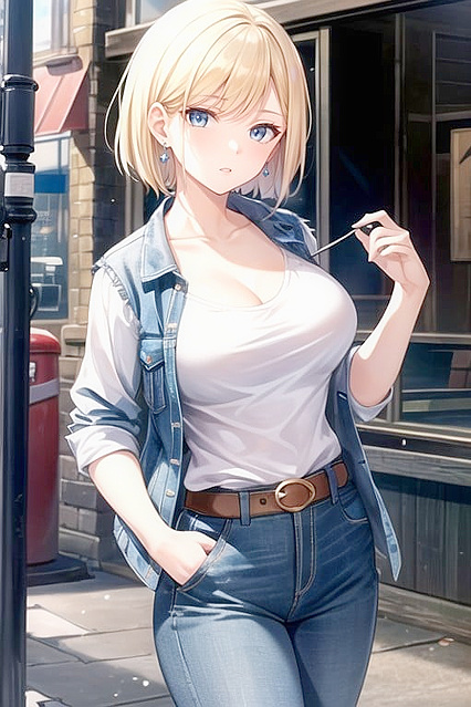 Android 18 from Dragon Ball Z in Seductive Hentai Images