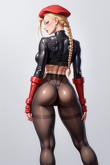 Rear View Sock Fetish Turned Into  Hentai Picture
