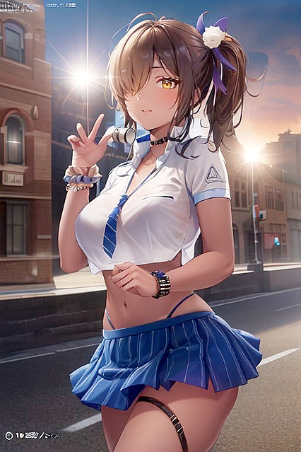 Naga from Nikke Featured in Ultra-Detailed Hentai AI Porn