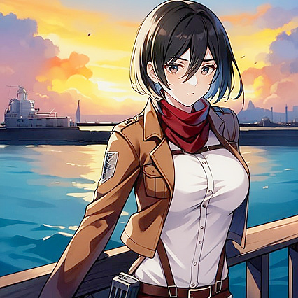 Tired Beauty in Scarf Takes a Walk on the Boardwalk for Steamy Hentai Fun