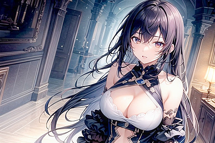Bottom Gets 90s Style Treatment in Horny Hentai Picture