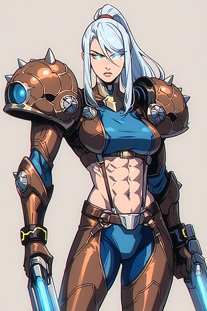 Samus from Metroid in Shining Armor with Glowing Eyes for  Hentai Pleasure