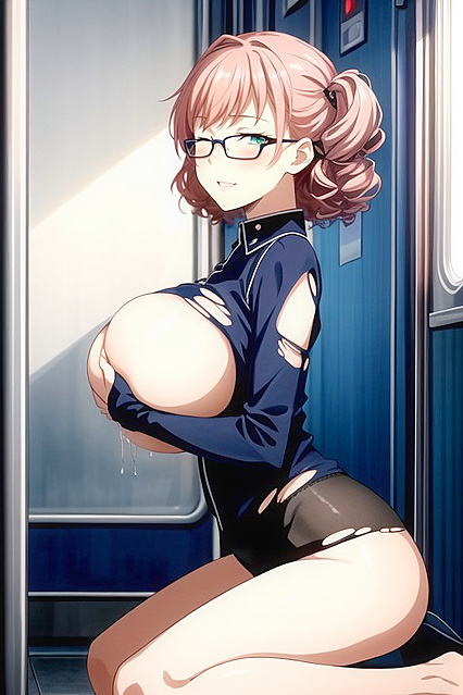 Rounded Ass Close-Up Staring at You in steamy Hentai Picture