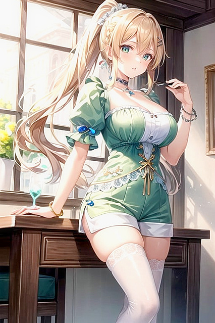 Sliding Panties and Exposed Upper Chest in  Hentai Paddling Images