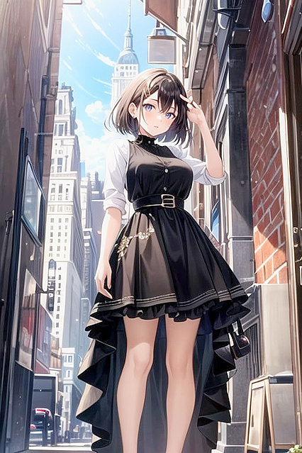 African Beauty with Very Short Hair Enjoying Solo Hentai Pleasure
