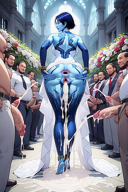 Blue-Skinned beauty enjoys mind-blowing orgasms with massive cock in cross-eyed hentai fun