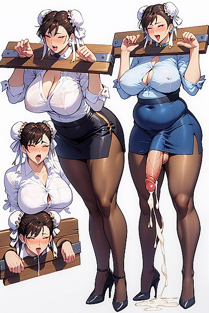 Classroom Pleasure – Medium-Sized Cum Shots in naughty Hentai