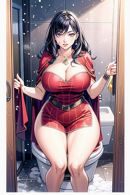 Snowy Night Bathroom Encounters – Erotic Hentai Adventures