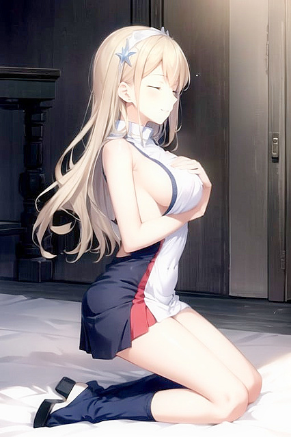 Aiz Wallenstein Undresses for Mind-Blowing Fit Hentai Orgasms