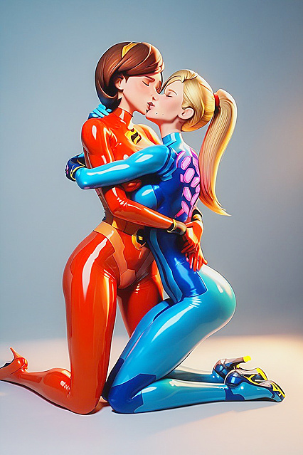Helen Parr from The Incredibles Kneels for  Hentai Pleasure