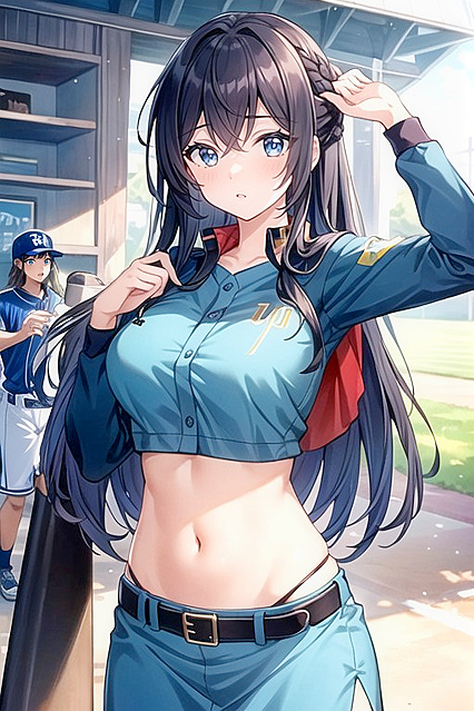 Juvia from Fairy Tail Seduces in Thick Lines and Crop Top Hentai Picture