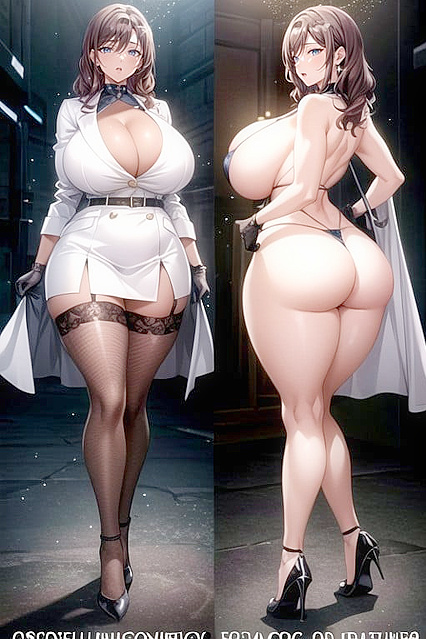 Large Nipples and Heel Seduction in Steamy Hentai Images