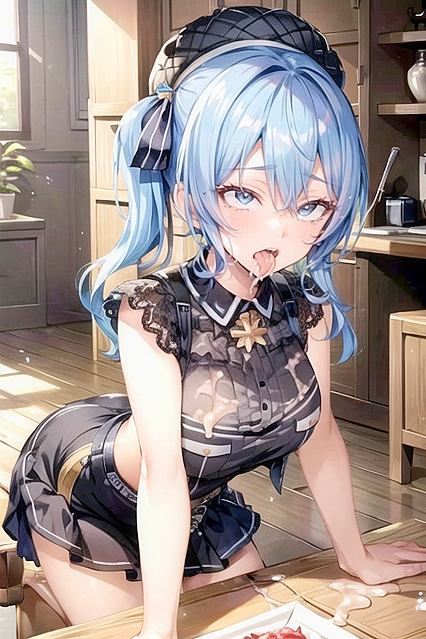 Busty Ahegao Bliss –  Creampie Moments in Hentai AI Porn