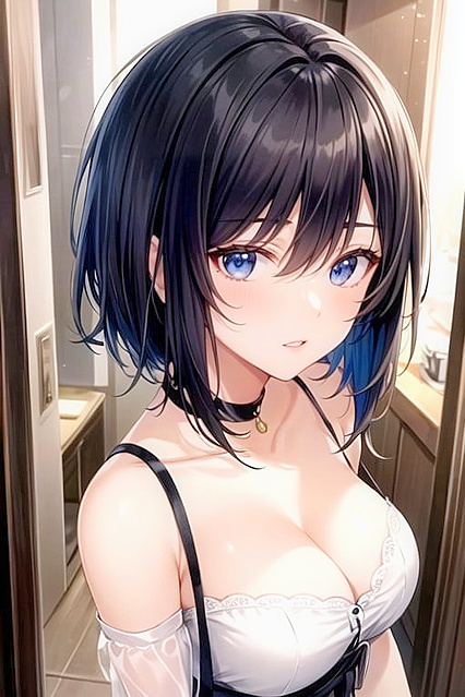 African Beauty in Explicit Front View Hentai Picture