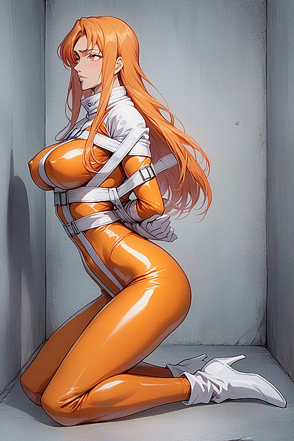 Massive-Ass Prisoner Bent Over With Hands Bound for  Hentai Pleasure