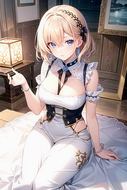 African K-Pop Idol Shows Off Her Stunning Curves in Busty Hentai Image