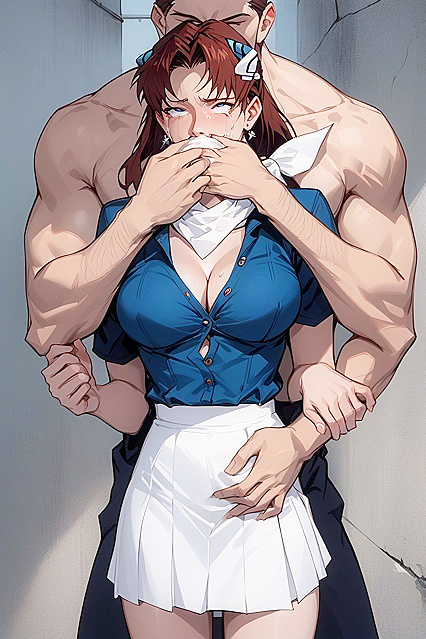Stranger Chloroforms Her, Body Leans In for Tearful Hentai Pleasure